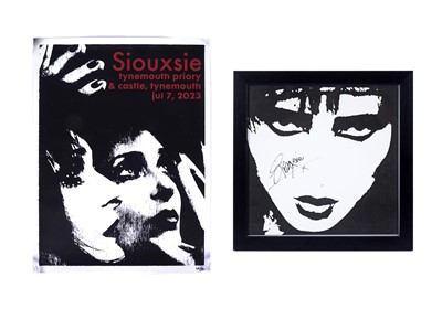 Lot 231 - Siouxsie & The Banshees - Once Upon A Time / The Singles signed print