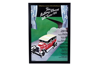 Lot 234 - The Rolling Stones - UK Tour 1971 poster