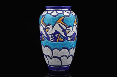 Lot 367 - Charles Catteau for Keramis Boch Frères: a vase