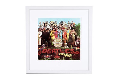 Lot 219 - Peter Blake: Sgt Pepper's Lonely Hearts Club Band Pierre Optique Apple Corps signed print