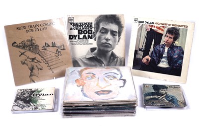 Lot 256 - Vinyl albums by Bob Dylan
