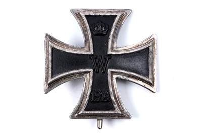Lot 948 - A German First World War Iron Cross 1st Class 1914 with ID tag