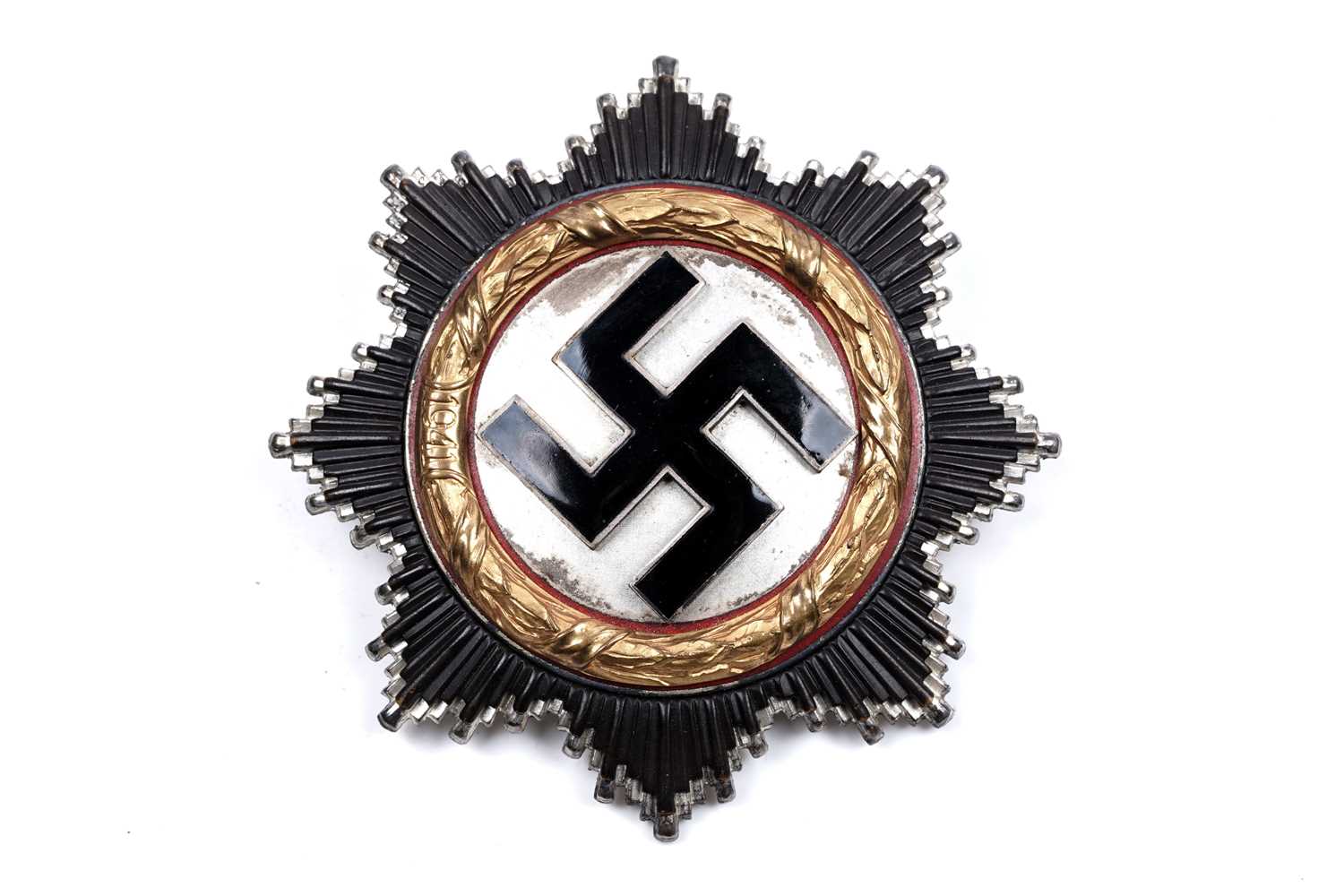 Lot 968 - German WWII War Order of the German Cross, Gold Grade, by C F Zimmerman