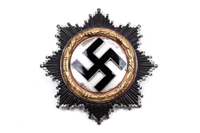 Lot 968 - German WWII War Order of the German Cross, Gold Grade, by C F Zimmerman