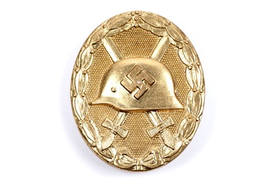 Lot 752 - German Second World War Wound Badge, Gold grade