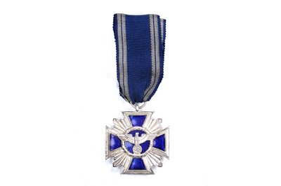 Lot 973 - A display of three German Third Reich Long Service Awards of the NSDAP