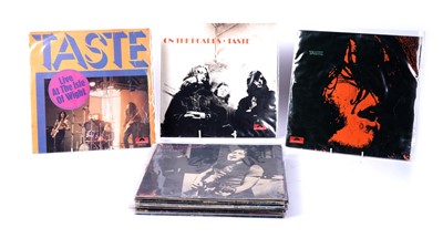 Lot 265 - Vinyl albums by Rory Gallagher; and Taste