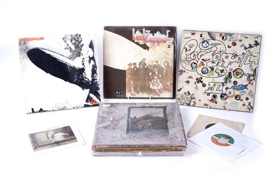 Lot 274 - Albums and singles by Led Zeppelin and Robert Plant