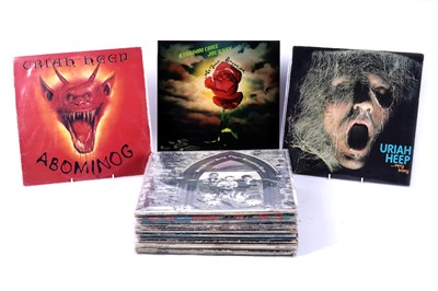 Lot 279 - Vinyl albums by Edgar Broughton, Arthur Brown, and Uriah Heap