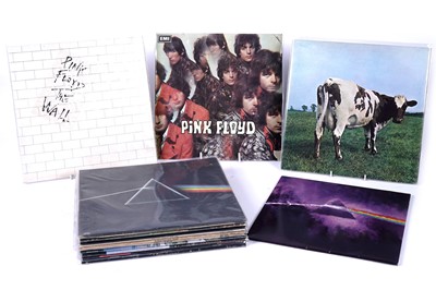 Lot 282 - Vinyl albums by Pink Floyd