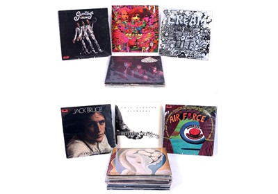 Lot 287 - Vinyl albums by The Cream, Eric Clapton, Jack Bruce and Ginger Baker
