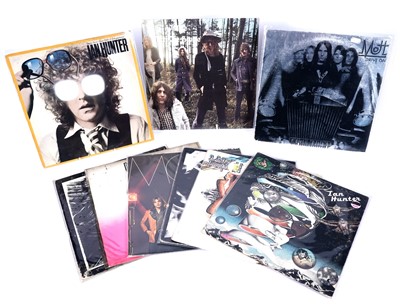 Lot 289 - Vinyl albums by Mott the Hoople and Ian Hunter