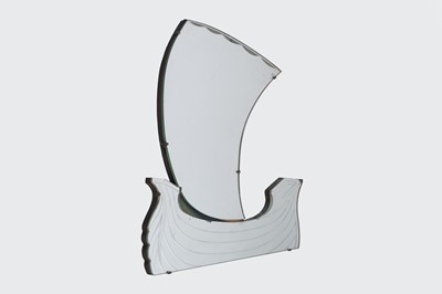 Lot 196 - A mid-20th Century mirror in the form of a Viking longboat