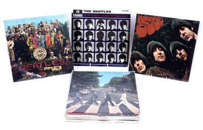 Lot 294 - Vinyl albums by The Beatles