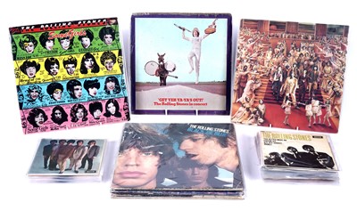 Lot 301 - Vinyl albums and singles by The Rolling Stones