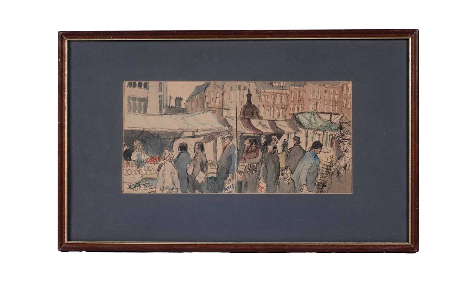 Lot 82 - Charlie Rogers - Bigg Market | watercolour
