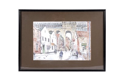 Lot 1624 - Charlie Rogers - The Cooperage | watercolour