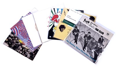 Lot 303 - Beatles Christmas Fan Club discs