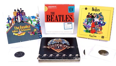 Lot 305 - Beatles-related records, books; and other items