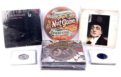 Lot 310 - Albums and singles by Rod Stewart, The Small Faces, and The Faces