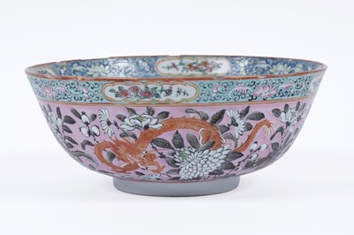 Lot 249 - A Chinese Famille Rose bowl
