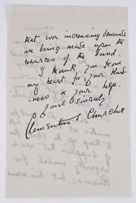 Lot 199 - A collection of ephemera in relation to the First World War