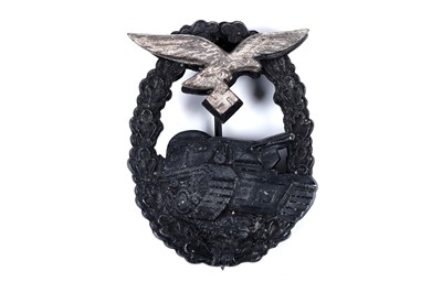 Lot 758 - A German Second World War Luftwaffe Panzer Tank Battle war badge