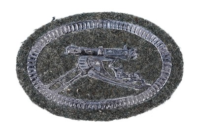 Lot 762 - German First World War Machine Gun Corps qualification arm badge