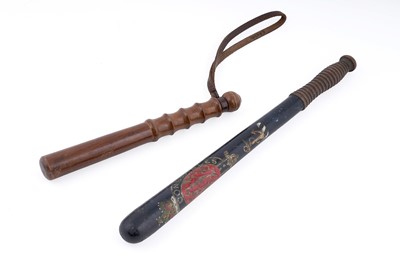 Lot 226 - Two truncheons