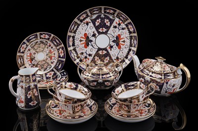 Lot 320 - A Royal Crown Derby 2451 Imari pattern part tea service