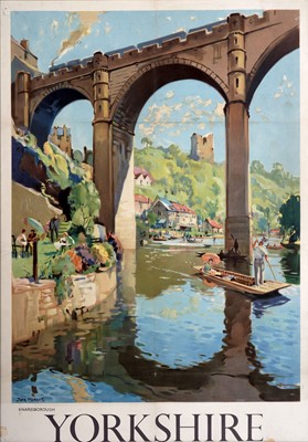 Lot 342 - After Jack Merriott - Yorkshire, Knaresborough | lithograph poster