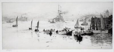 Lot 217 - William Lionel Wyllie - North Shields | etching