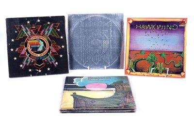 Lot 317 - Vinyl albums by Hawkwind