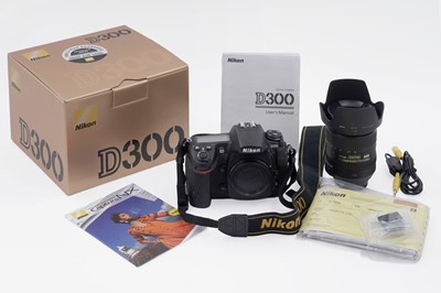 Lot 748 - A boxed Nikon D300 digital camera
