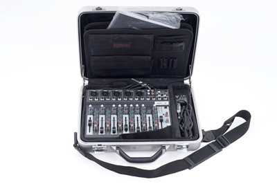 Lot 454 - Xenyx 1002B Professional battery powered mic/line mixer