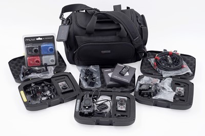 Lot 759 - Three Muvi action cameras