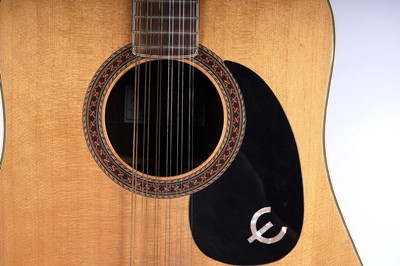 Lot 51 - An Epiphone FT-165 Bard twelve-string guitar