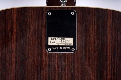 Lot 51 - An Epiphone FT-165 Bard twelve-string guitar