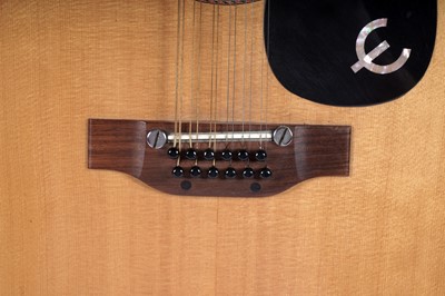 Lot 51 - An Epiphone FT-165 Bard twelve-string guitar