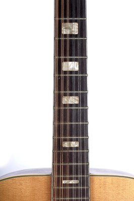 Lot 51 - An Epiphone FT-165 Bard twelve-string guitar