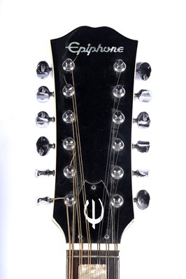 Lot 51 - An Epiphone FT-165 Bard twelve-string guitar