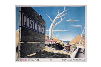 Lot 102 - John Vickery - Outposts of Empire, Central Australia | poster
