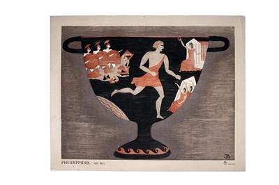Lot 343 - John Armstrong - Pheidippides 490 BC | poster