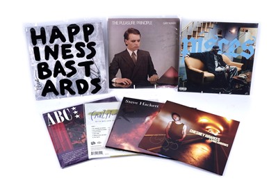 Lot 324 - Signed vinyl albums