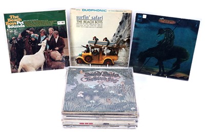Lot 334 - Vinyl albums by The Beach Boys and Simon & Garfunkel