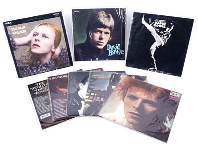 Lot 337 - Vinyl albums by David Bowie
