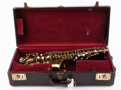 Lot 7 - A 1950 Selmer Super Action alto saxophone