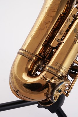 Lot 7 - A 1950 Selmer Super Action alto saxophone