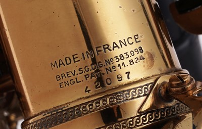 Lot 7 - A 1950 Selmer Super Action alto saxophone