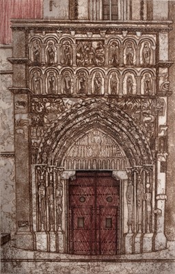 Lot 707 - Valerie Thornton - Sanguesa | etching